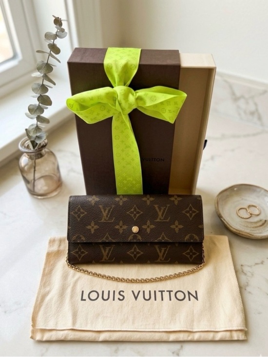 Louis Vuitton Handbags - Louis Vuitton Monogram Clutch-Long Wallet-COA-France 1989 Box+Dust bag+Crossbody